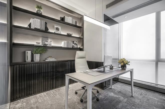 現(xiàn)代輕奢風(fēng)經(jīng)理辦公室設(shè)計(jì)正流行！
