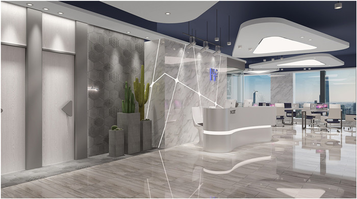 現(xiàn)代科技風(fēng)格辦公室設(shè)計(jì)，這也太酷了吧!