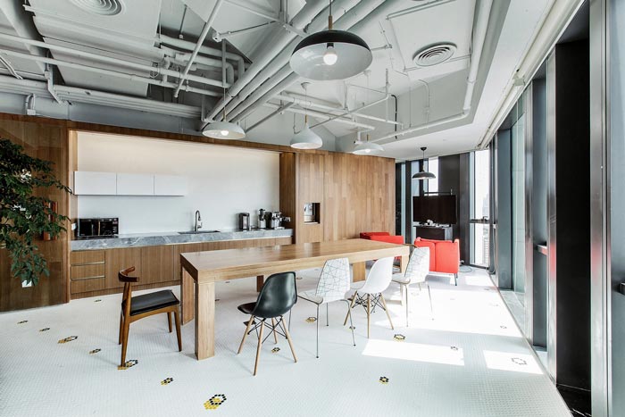 上海辦公室茶水間這樣設(shè)計，怎么看都不會膩！