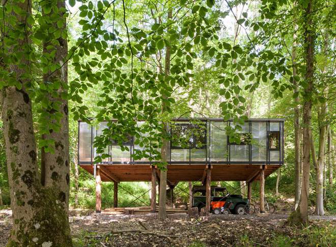 森林中的辦公室也可以很有愛(ài)！