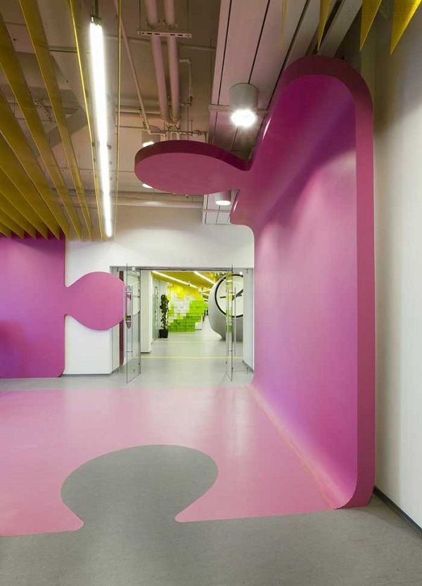 辦公室也能軟妹風(fēng)！粉色少女系辦公室設(shè)計(jì)案例