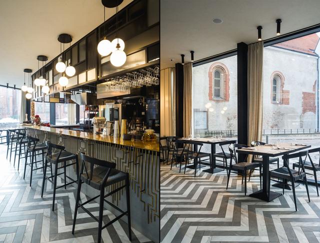 商業(yè)空間:里加老縣城現(xiàn)代風格餐廳設計