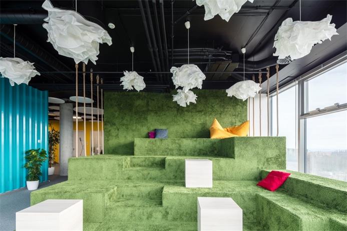 辦公空間，辦公室設(shè)計，科技公司辦公室設(shè)計，現(xiàn)代風(fēng)格辦公室，在線旅行社