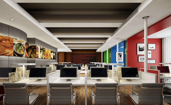 現(xiàn)代簡(jiǎn)約辦公室裝修設(shè)計(jì)，創(chuàng)意提升企業(yè)形象