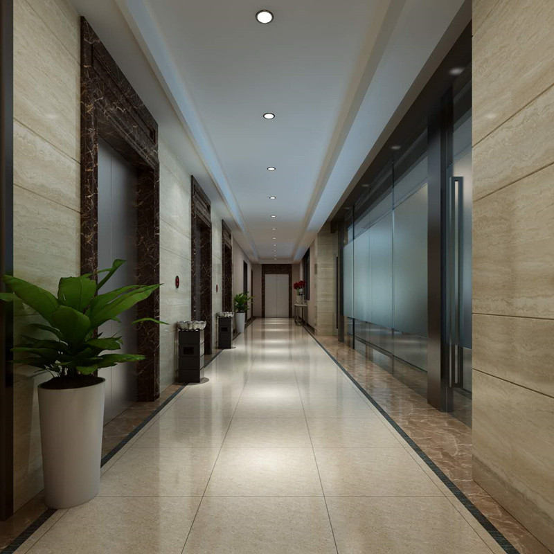 辦公室5米多墻搭配哪種玻璃門(mén)裝飾好看？