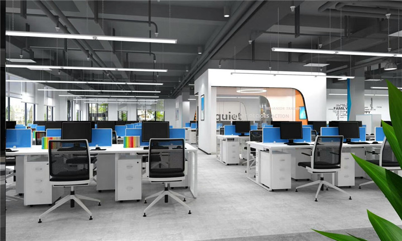 工業(yè)風辦公室裝修風格，視覺沖擊強，實力搶鏡！